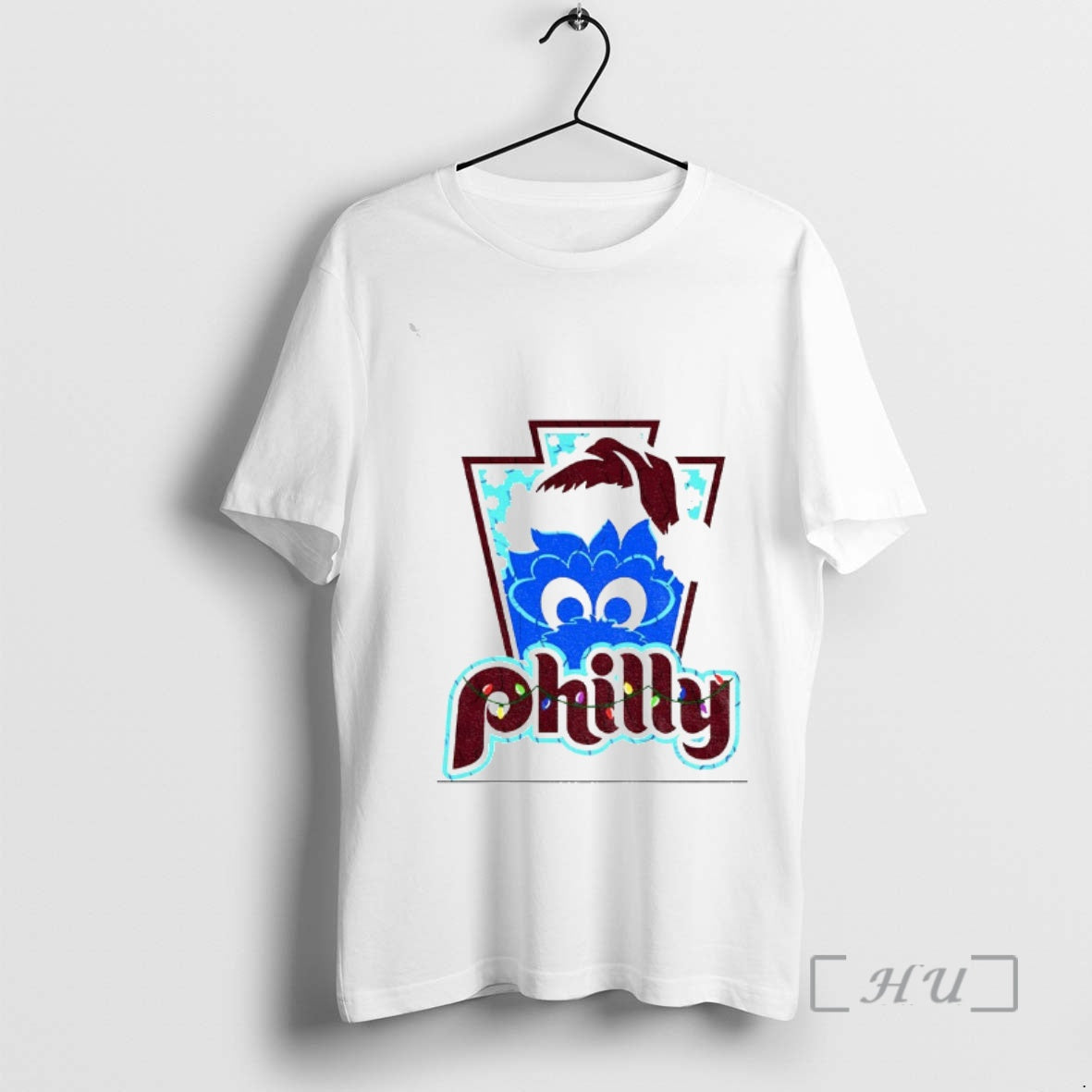 Officials Philly Phanatic Santa Hat Philadelphia Phillies Merry Christmas