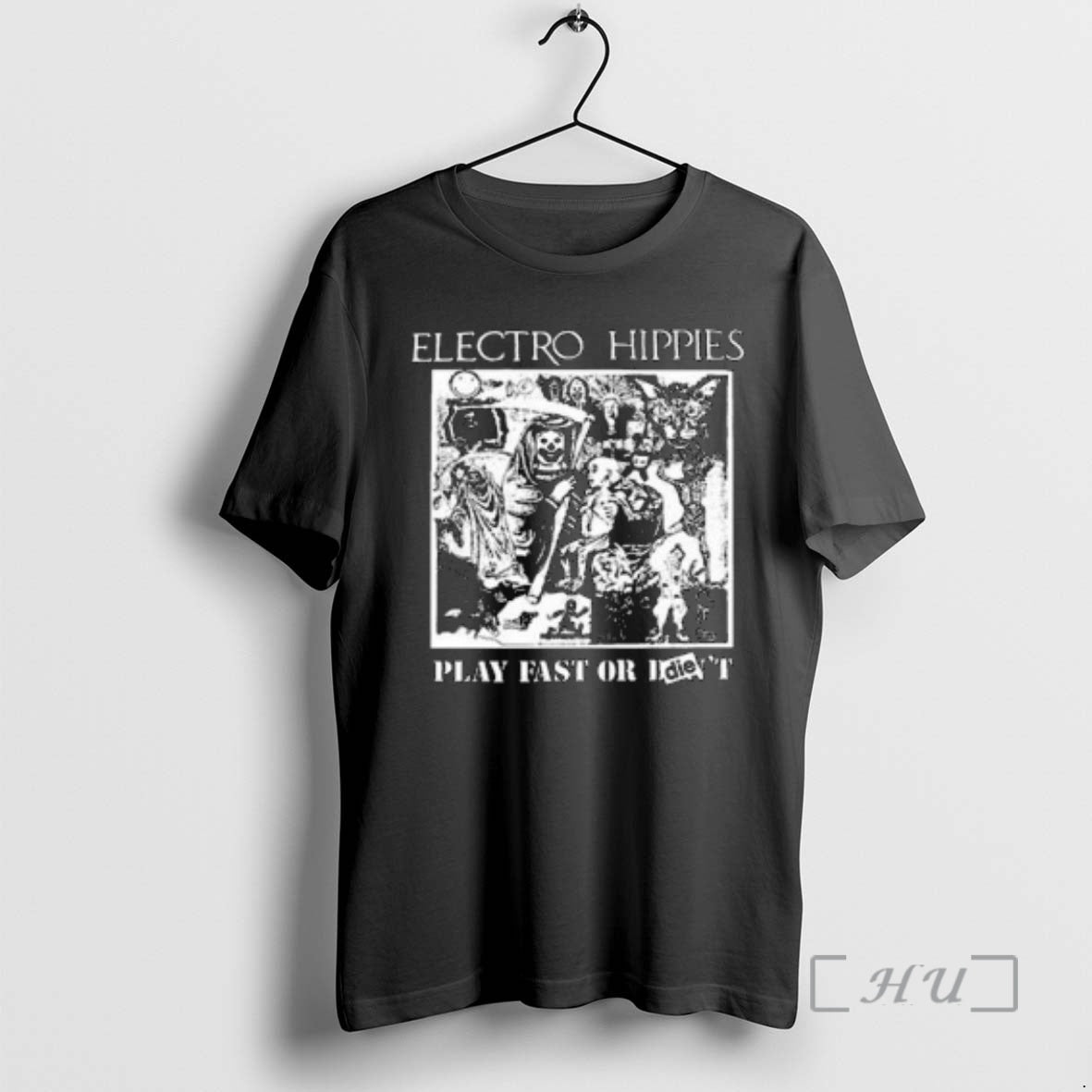 Officials Piled Flesh Electro Hippies Circle Black