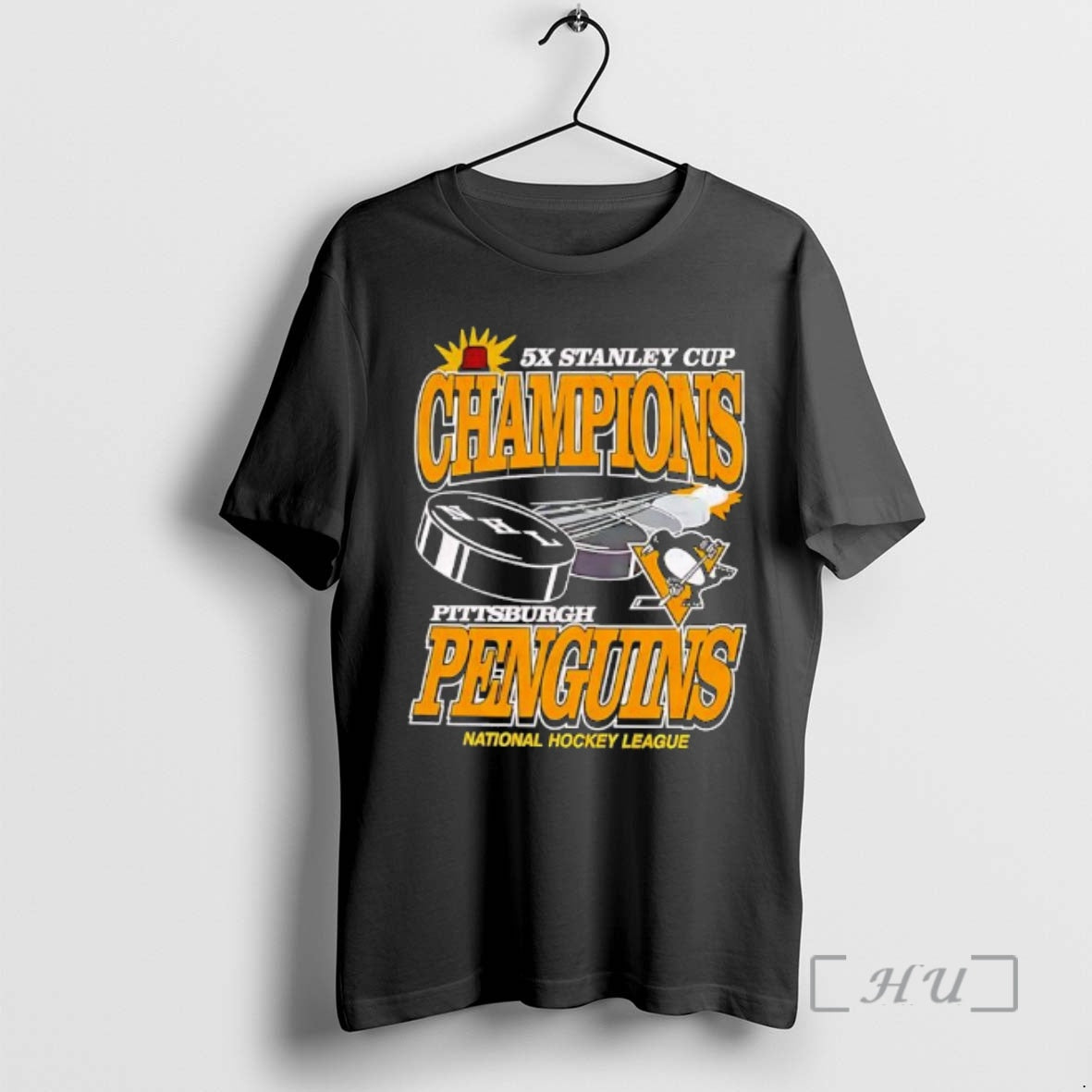 Officials Pittsburgh Penguins Collage 5x Stanley Cup Champions