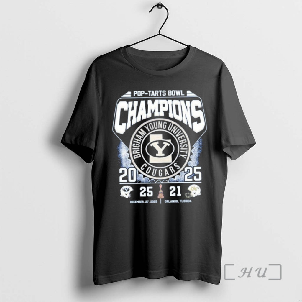 Officials Pop Tarts Bowl Champions Brigham Young University Cougars 2025