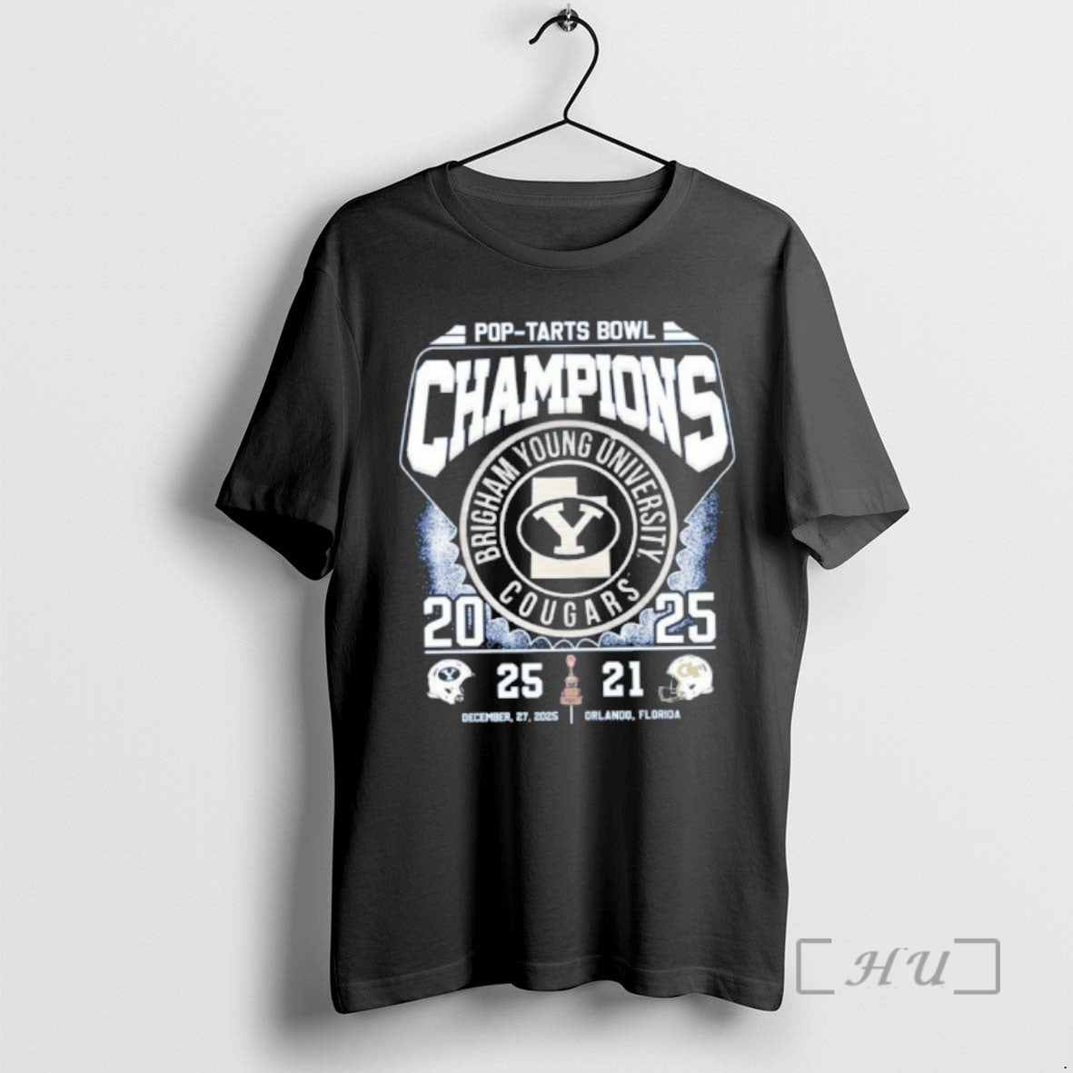 Officials Pop Tarts Bowl Champions Brigham Young University Cougars 2025