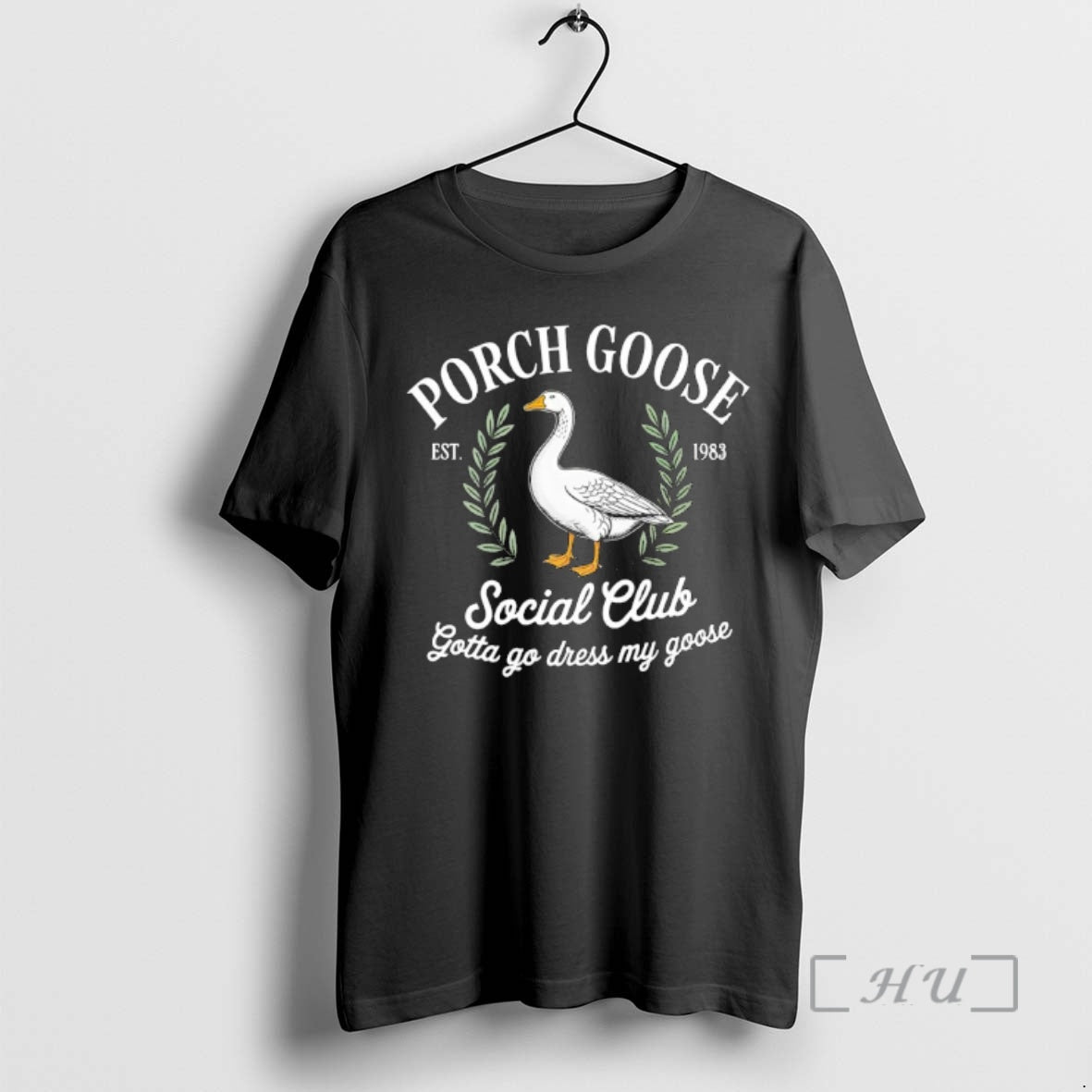 Officials Porch Goose Ssocial Club Gotta Go Dress My Goose Est 1983 Vintage Premium