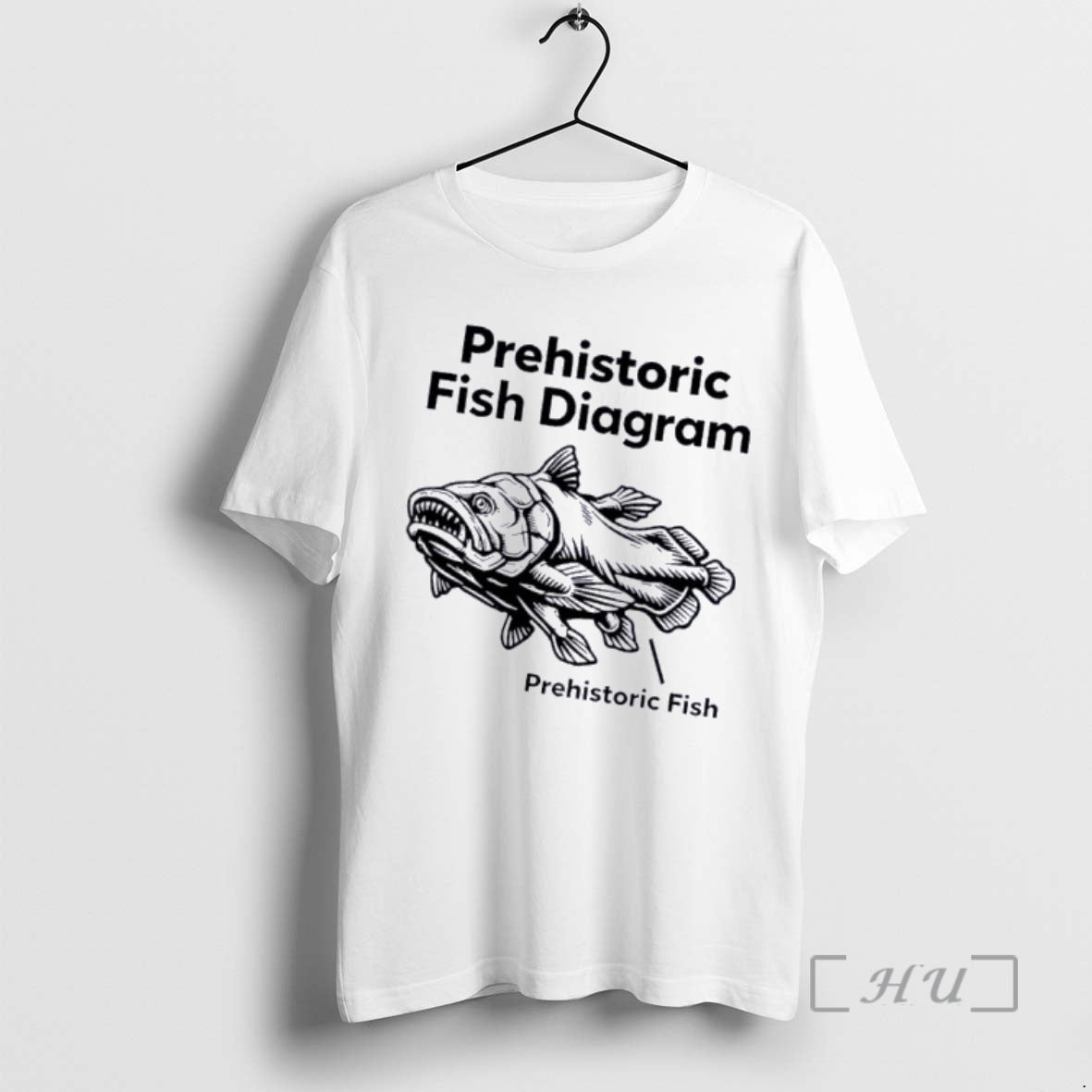 Officials Prehistoric Fish Diagram