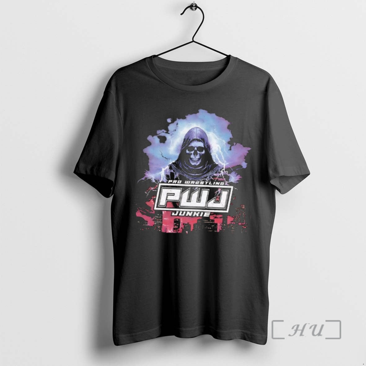 Officials Pro Wrestling Pwj Junkie Skeleton Graphic