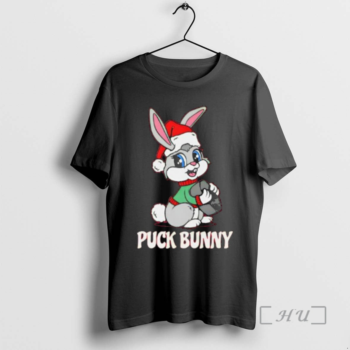 Officials Puck Bunny Santa Hat