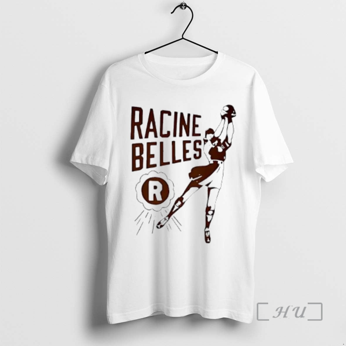 Officials Racine Belles Player Sport Graphic
