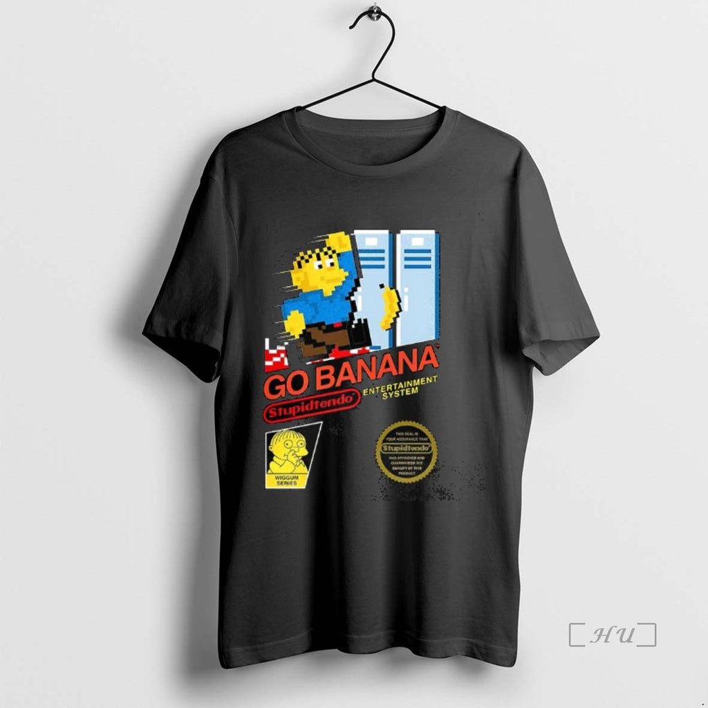 Officials Ralph Go Banana Stupidtendo Entertainment System 8 Bit Style Parody Premium T Shirts Sweater