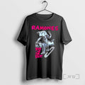 Officials Ramones Beat On The Brat Punk Rock Music Safety Pin Premium T Shirts Sweater