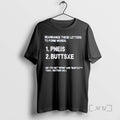 Officials Rearrange These Letters To Form Words Pneis Buttsxe