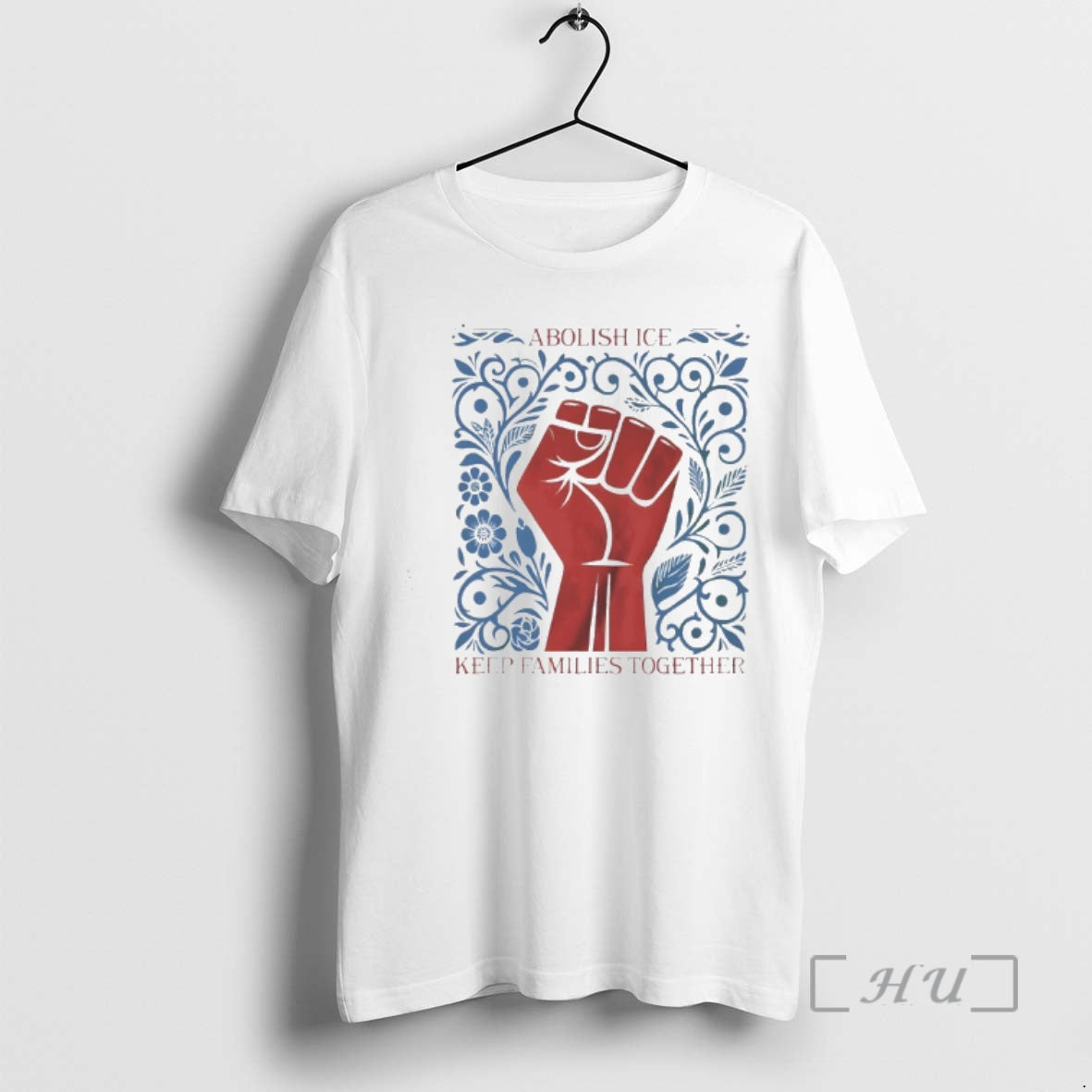Officials Red Fist Abolish Ice Keep Families Together