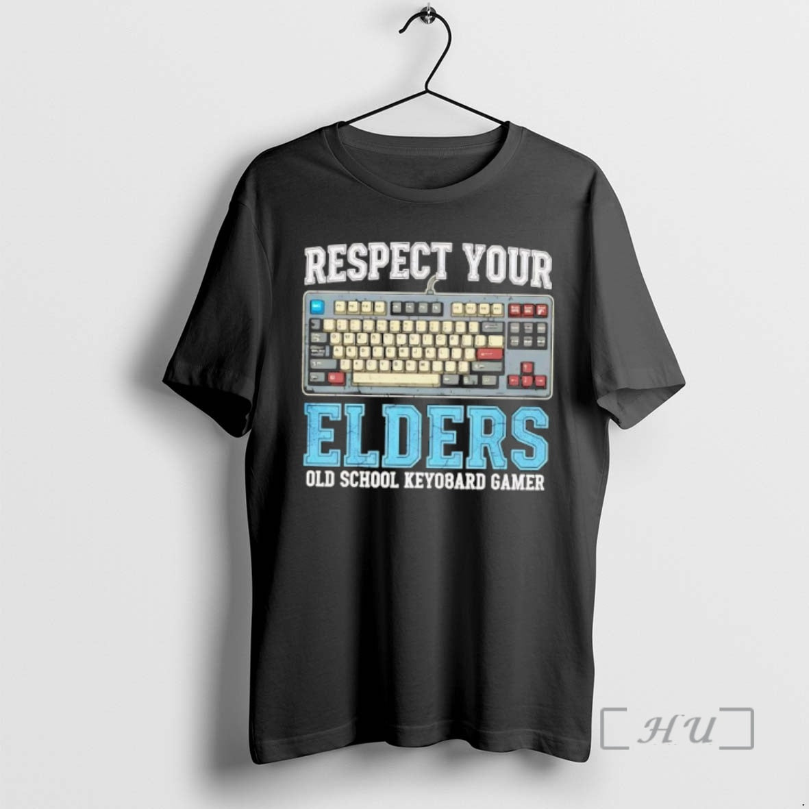 Officials Respect Your Elders Old School Keyboard Gamer Gift