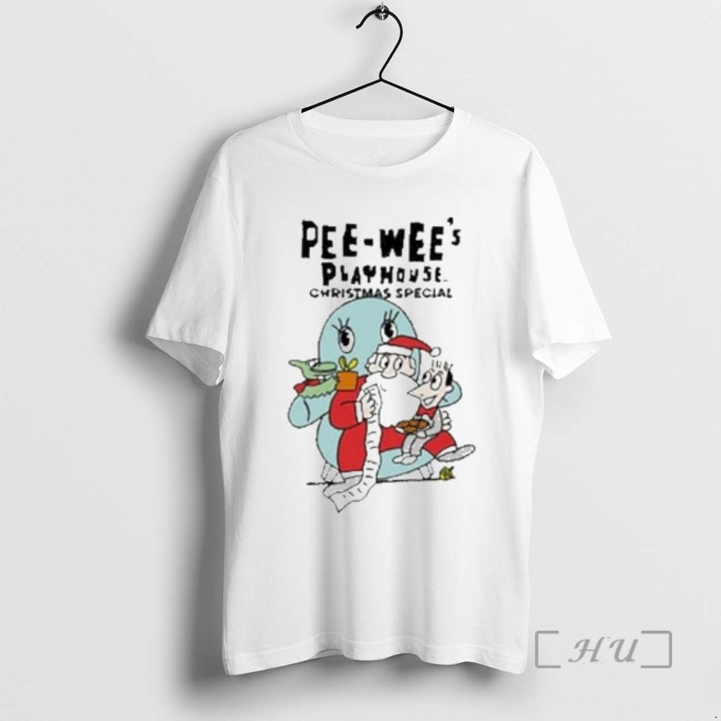 Officials Retrokid Pee Wees Playhouse Christmas Circle White