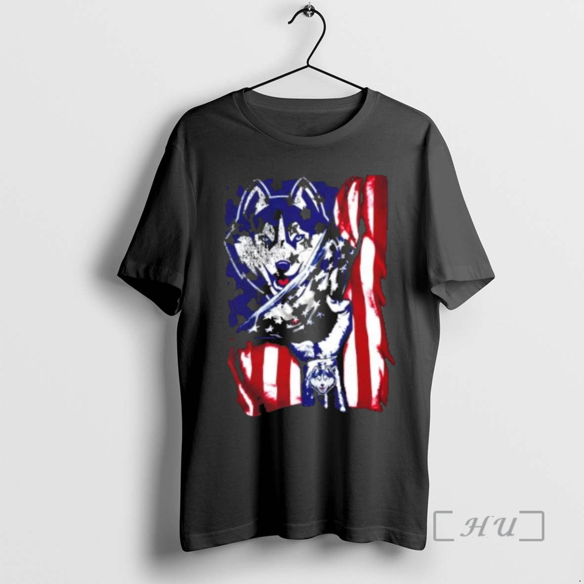 Officials Revealing The Glory Connecticut Huskies X Usa Flag