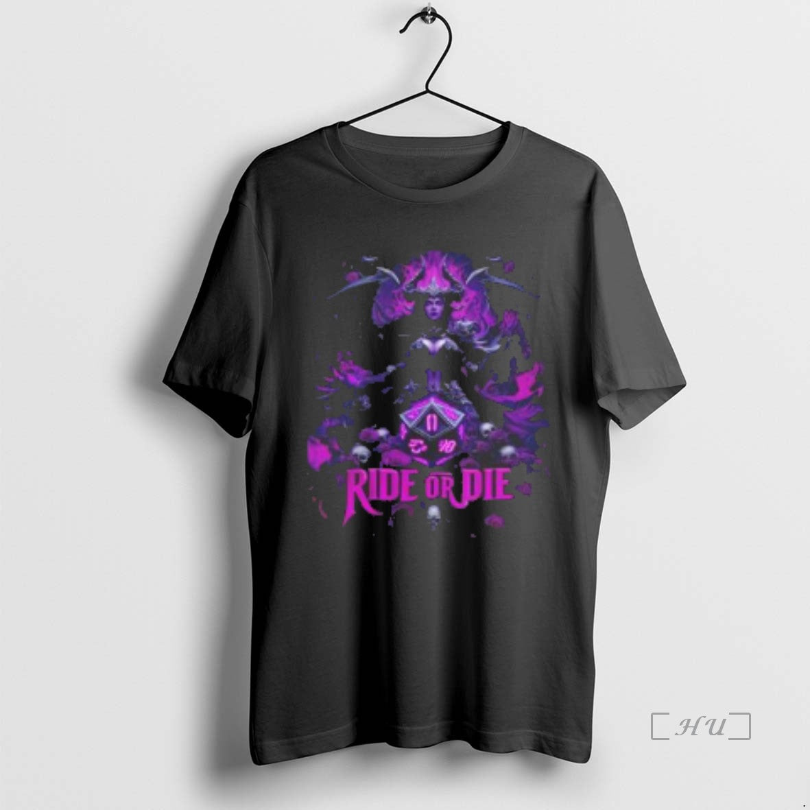 Officials Ride Or Die Demoness Skull Dnd Gaming