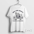 Officials Roll For Anxiety Chaotic And Neurotic Frog Dungeons And Dragons Premium T Shirts Sweater