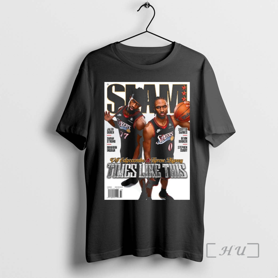 Officials Slam 260 Tyrese Maxey And Vj Edgecombe Times Like This Philadelphia 76ers Magazine Premium