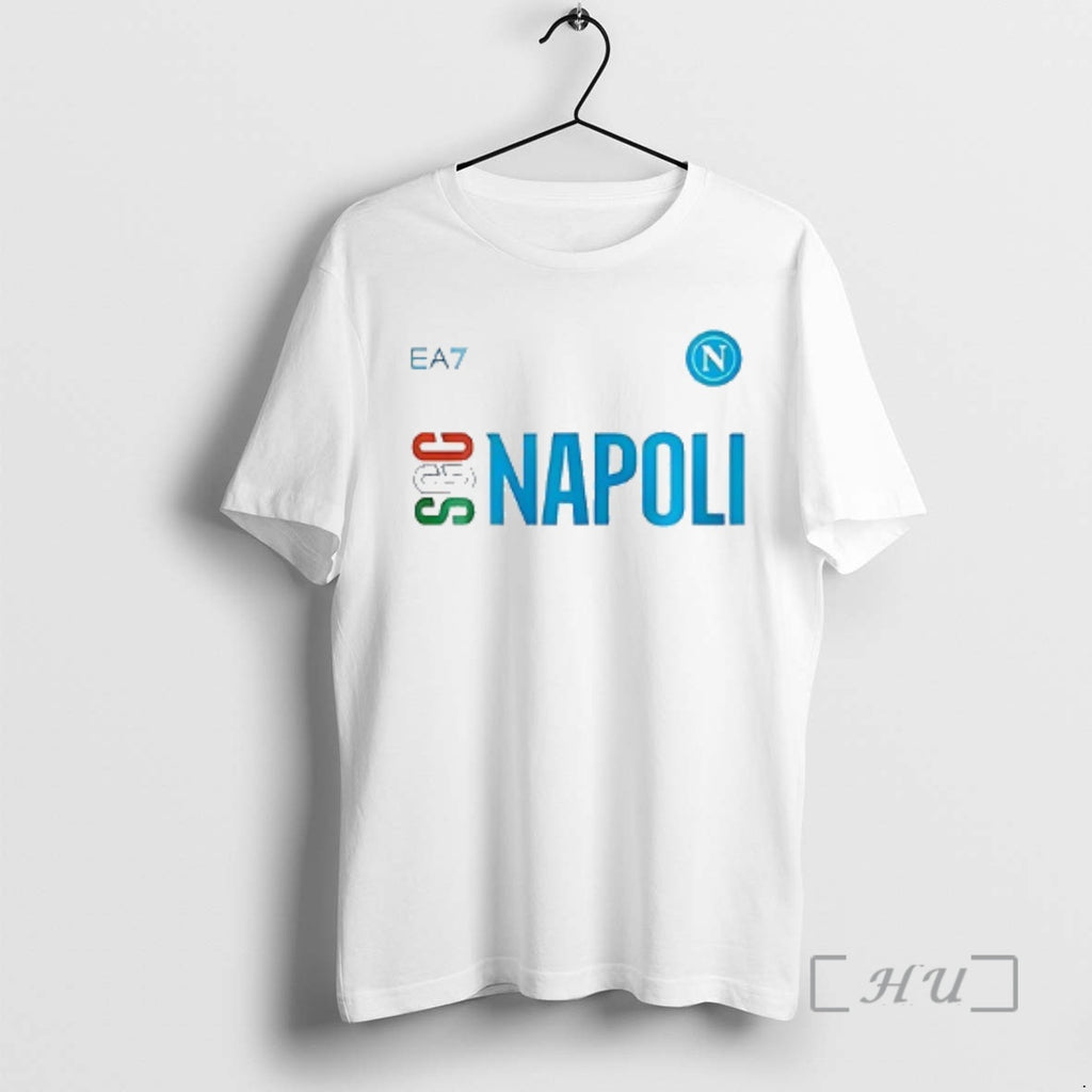 Officials Ssc Napoli 2025 Supercoppa Logo Double Sided Graphic