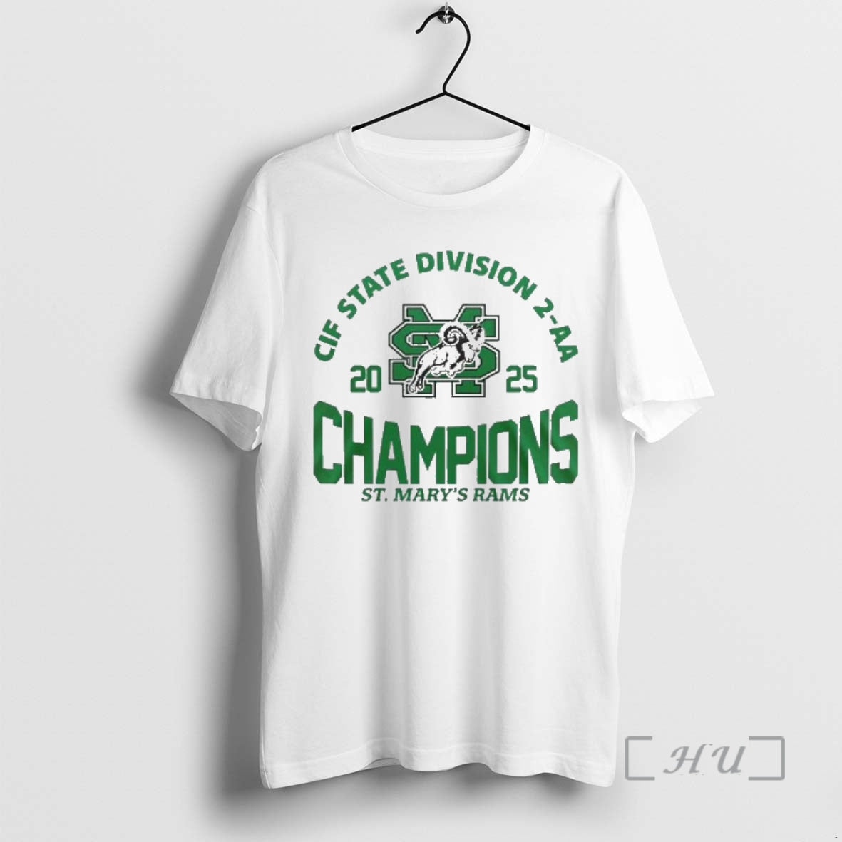 Officials Saint Marys Ram Cif State Division 2 Aa Champions 2025 Premium T Shirts Sweater