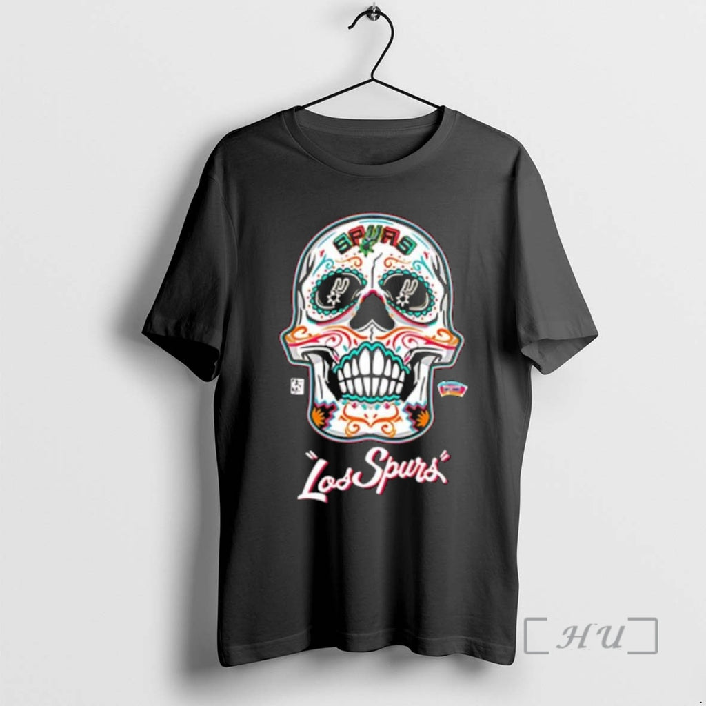 Officials San Antonio Spurs Sugar Skull Graphic Retro