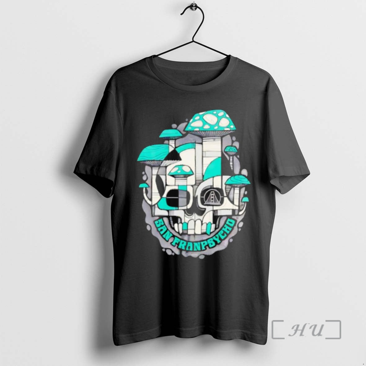 Officials San Franpsycho Skulls And Mushrooms