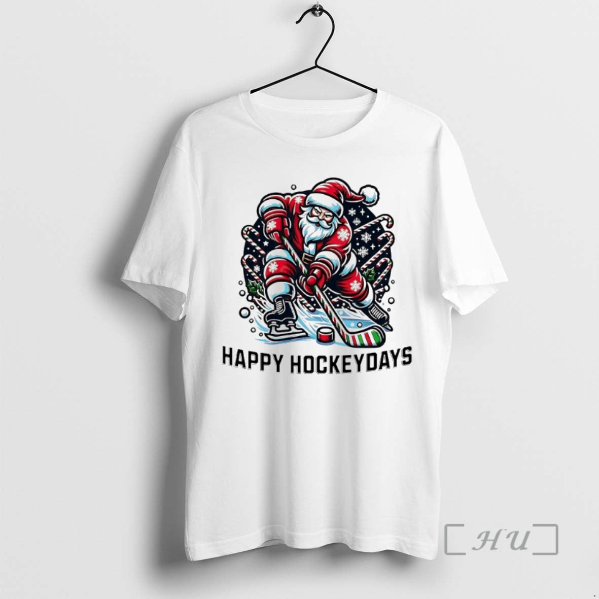 Officials Santa Claus Happy Hockeydays