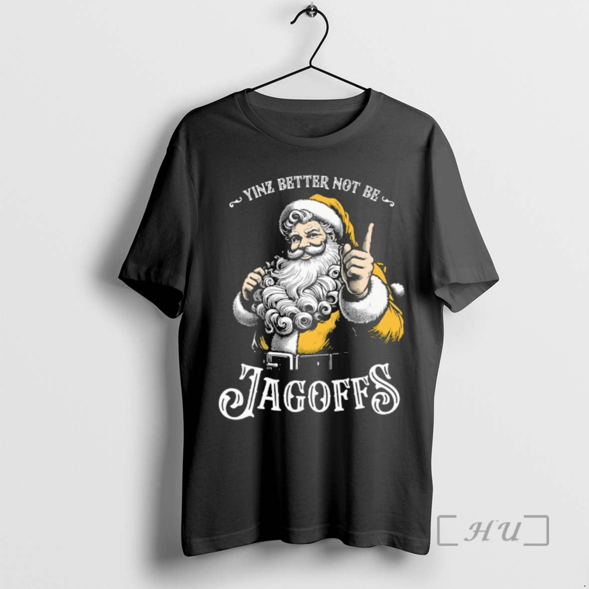 Officials Santa Claus Yinz Better Not Be Jagoffs Merry Christmas