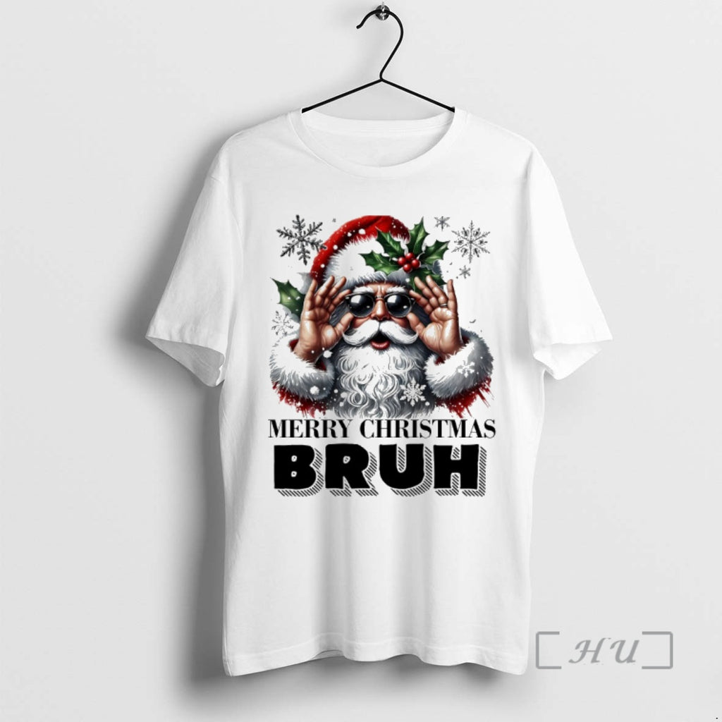 Officials Santa Merry Christmas Bruh