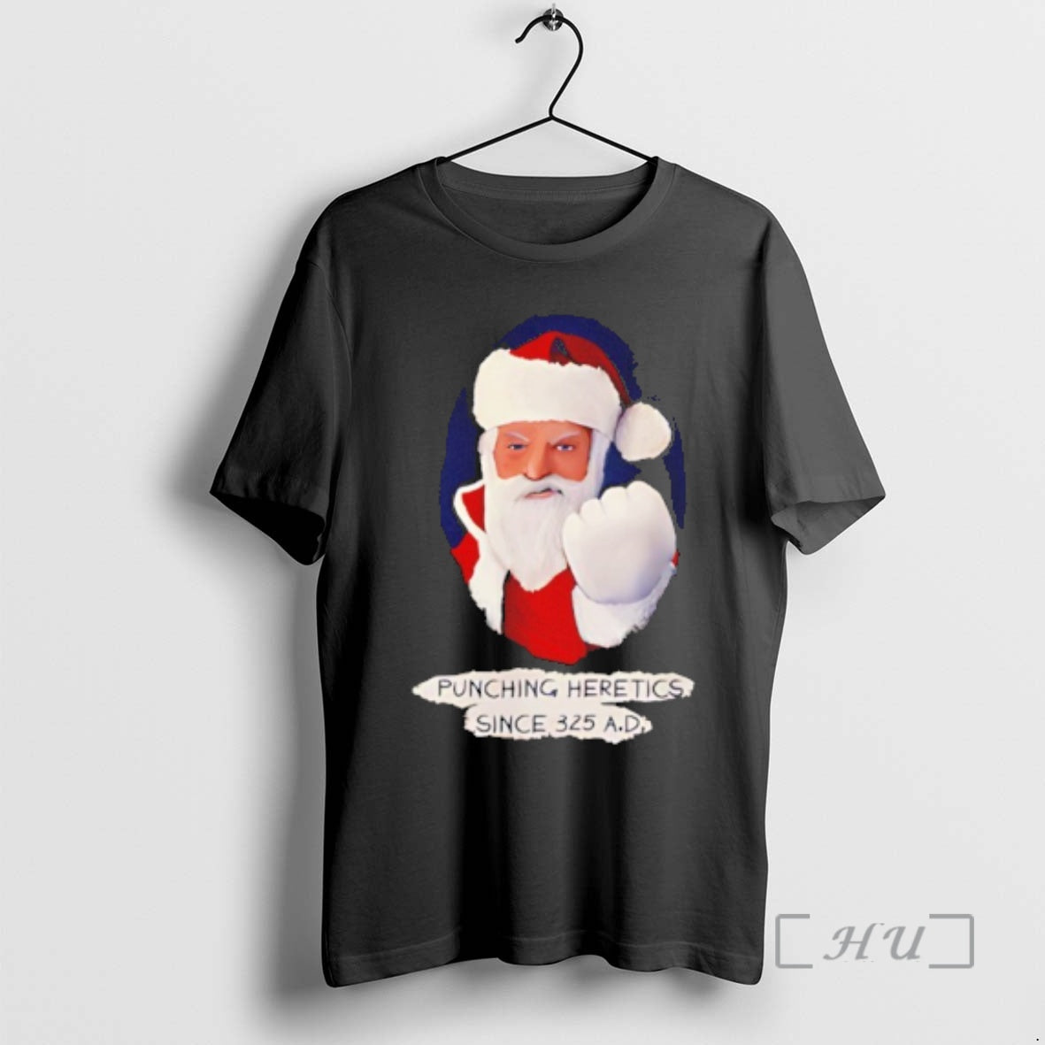 Officials Santa Punching Heretics Since 325 Ad Christmas