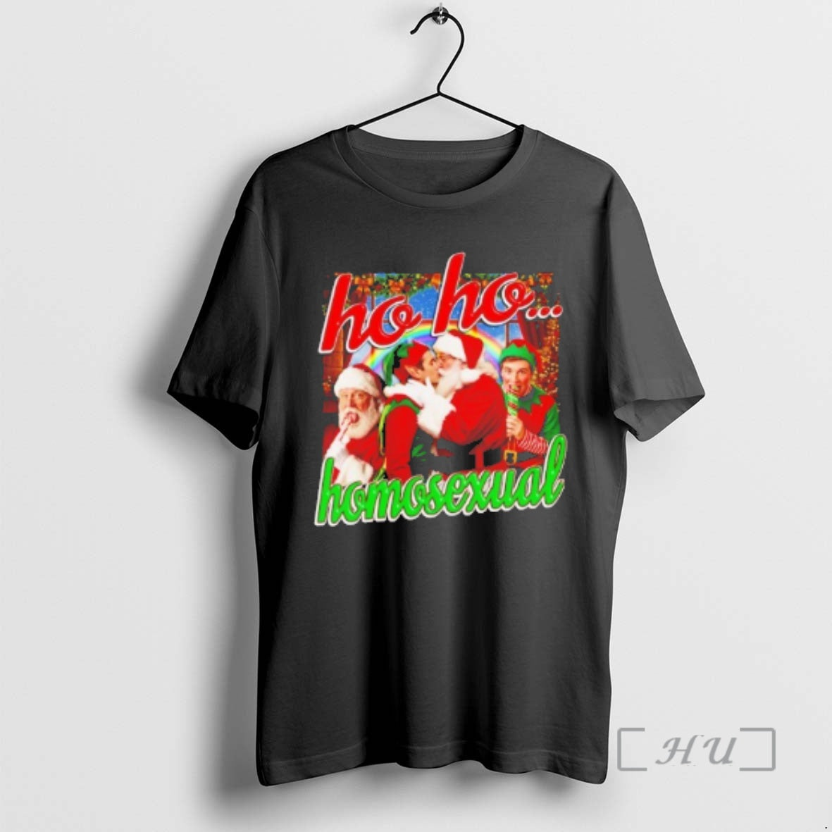 Officials Santa And Elf Ho Ho Homosexual