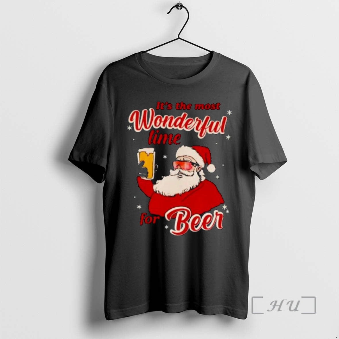Officials Santa Clause Its The Most Wonderful Time For Beer Ornaments Premium T Shirts Sweater
