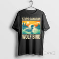 Officials Sarcastic Animal Stupid Canadian Wolf Bird