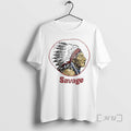 Officials Savage American Indian Chief Native