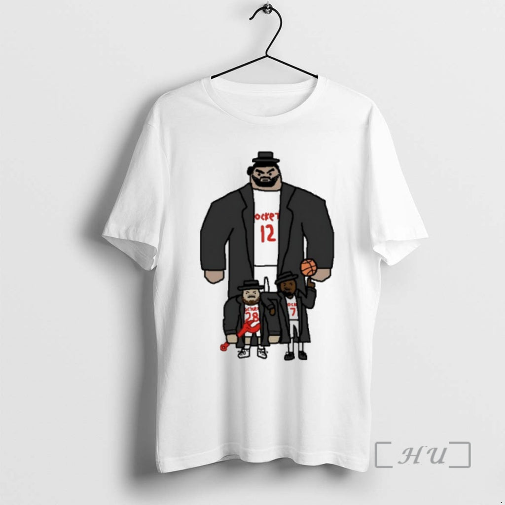 Officials Sen Goon Squad Houston Rockets Basketball Caricature