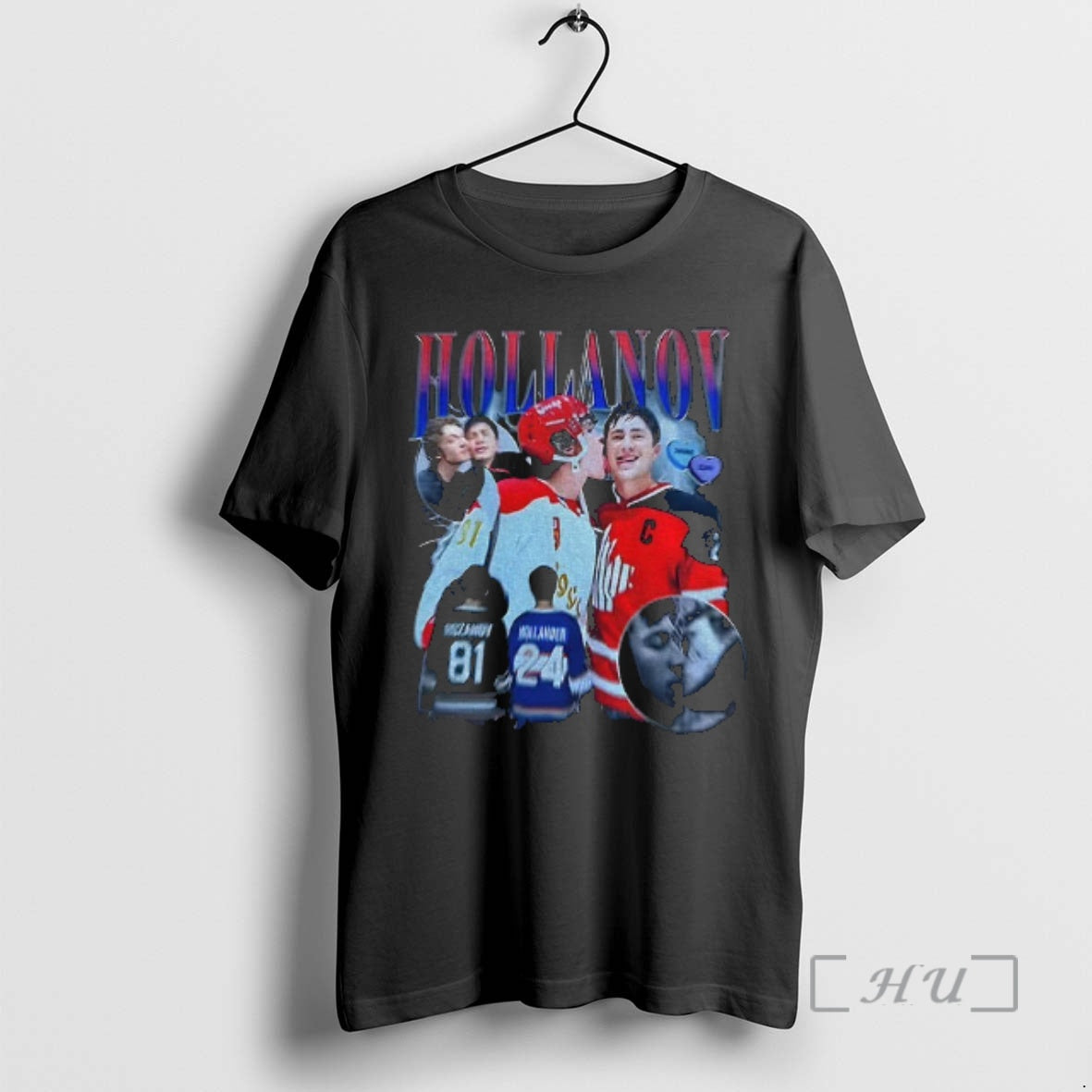 Officials Shane Hollander Ilya Rozanov 24 And 81 Heated Rivalry Hockey Romance Graphic Premium
