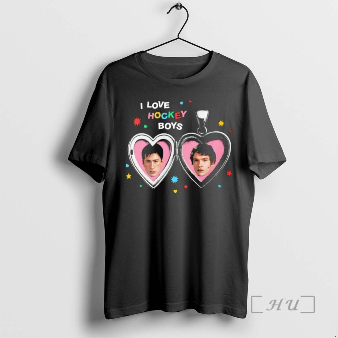 Officials Shane Hollander And Ilya Rozanov Heated Rivalry I Love Hockey Boys Premium T Shirts
