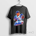 Officials Shohei Ohtani La Dodgers Cartoon Caricature Los Angeles Dodgers Mlb Baseball Premium T Shirts