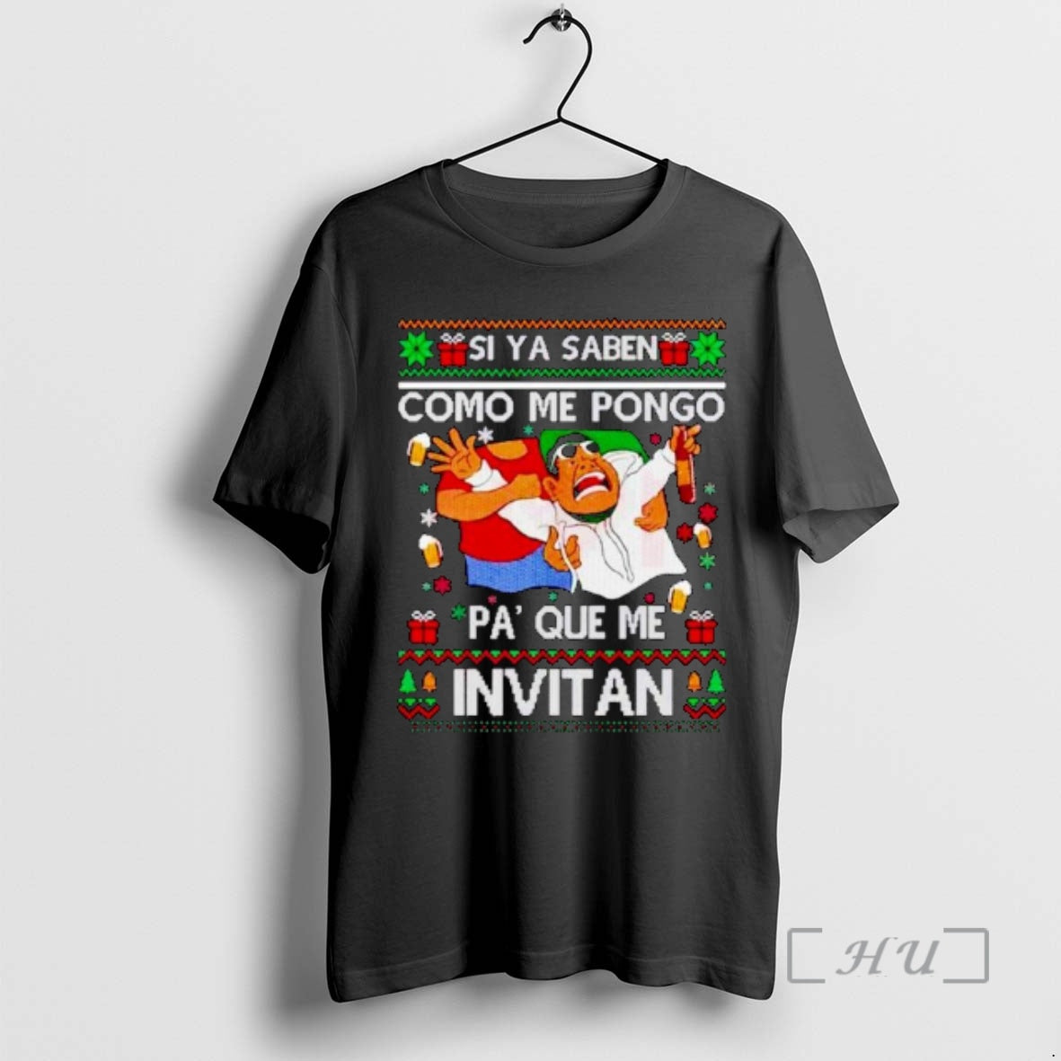 Officials Si Ya Saben Como Me Pongo Pa Que Me Invitan Ugly Christmas Ornaments Premium
