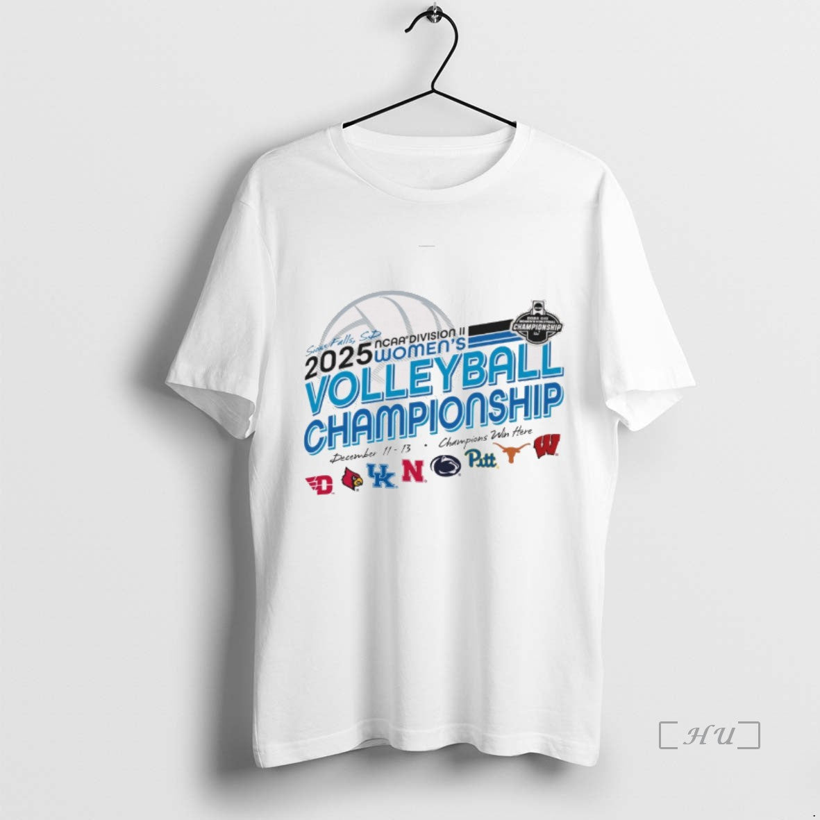 Officials Sioux Falls Sd 2025 Ncaa Division Ii Womens Volleyball Championship December 11 13 Champions