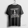 Officials Skeleton Give Me The Strength To Walk Away From Stupid People Premium T Shirts