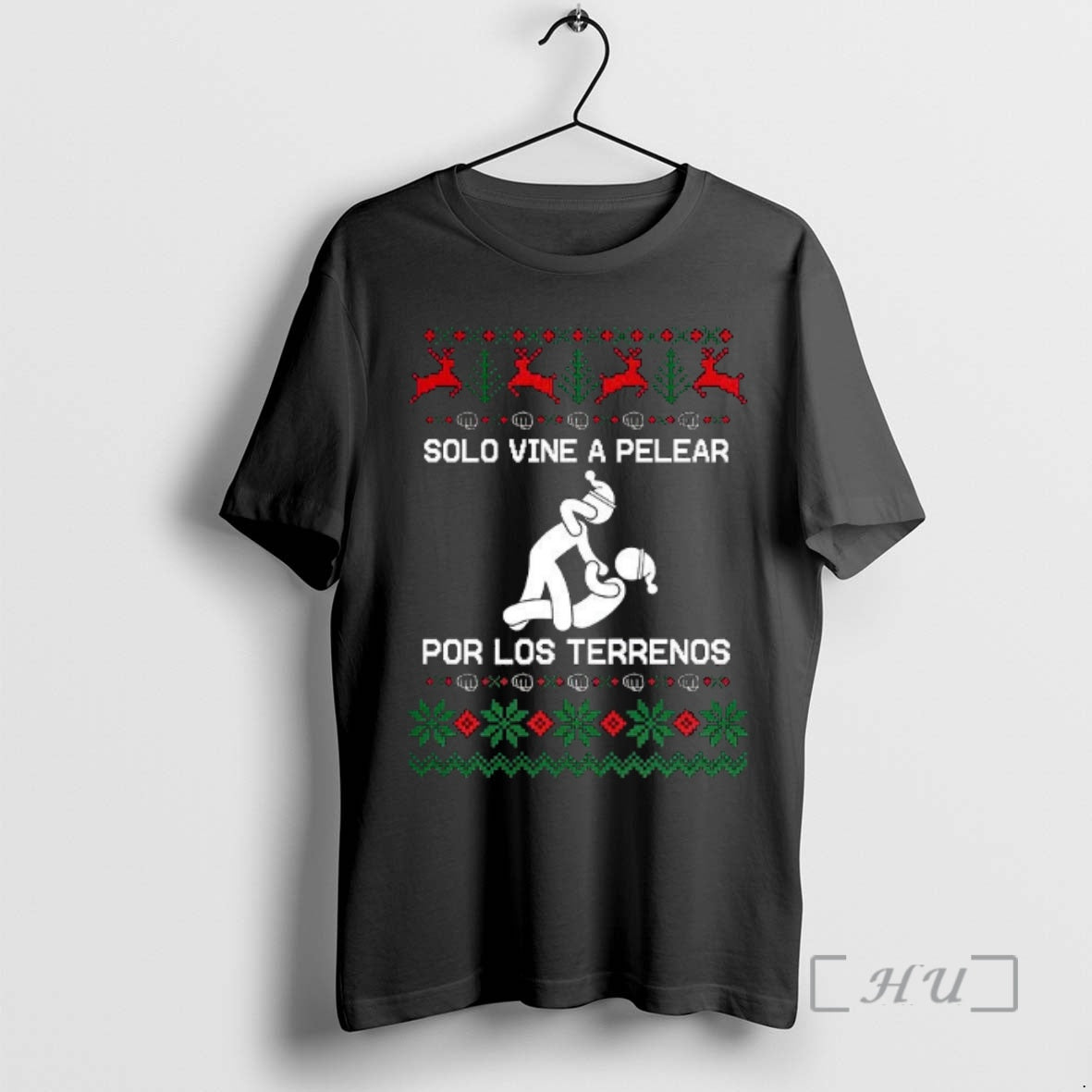Officials Solo A Vine Pelear Por Los Terrenos Ugly Christmas