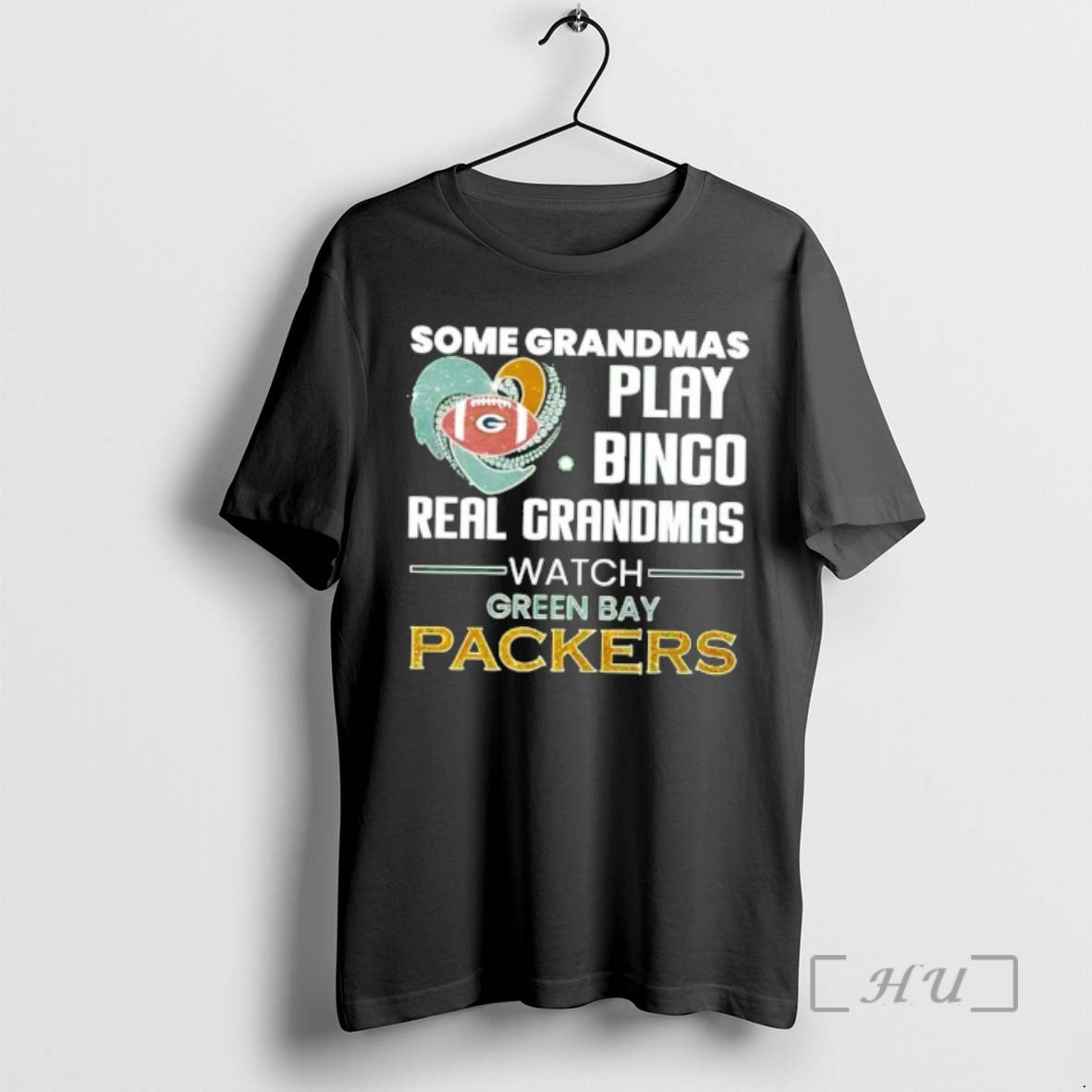 Officials Some Grandmas Play Bingo Real Grandmas Watch Green Bay Packers 2026 Premium T Shirts