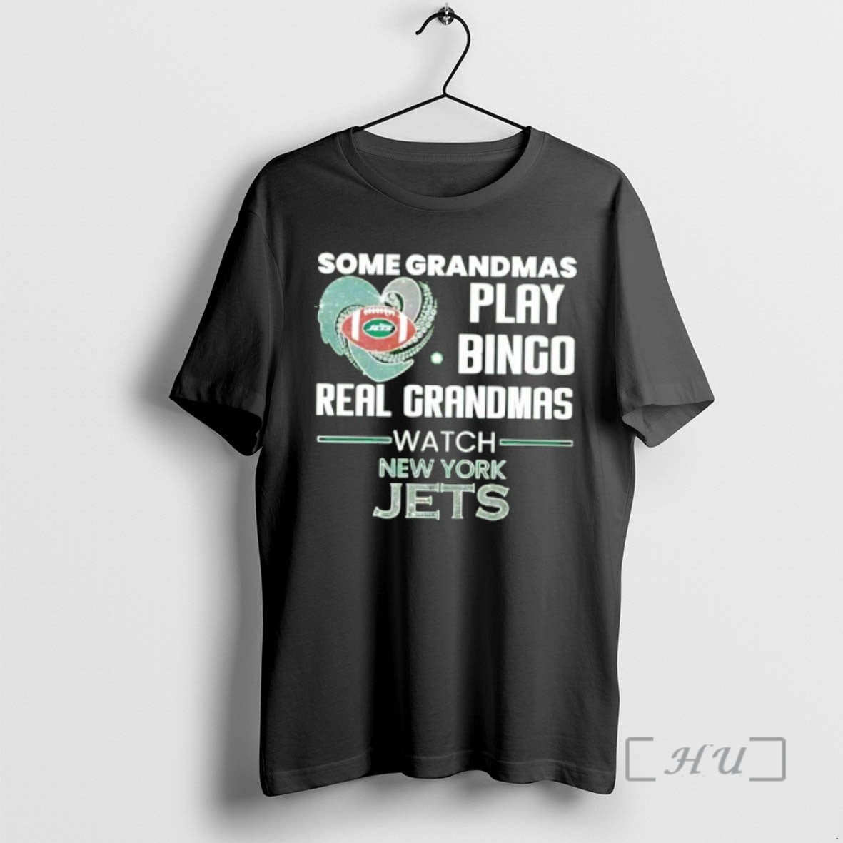 Officials Some Grandmas Play Bingo Real Grandmas Watch New York Jets 2026 Premium T Shirts