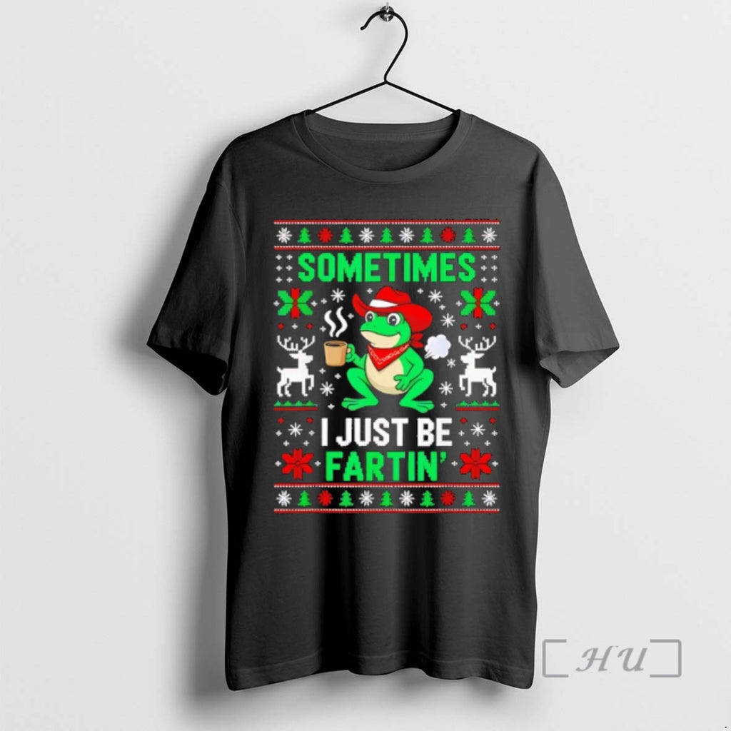 Officials Sometimes I Just Be Farting Frog Ugly Christmas