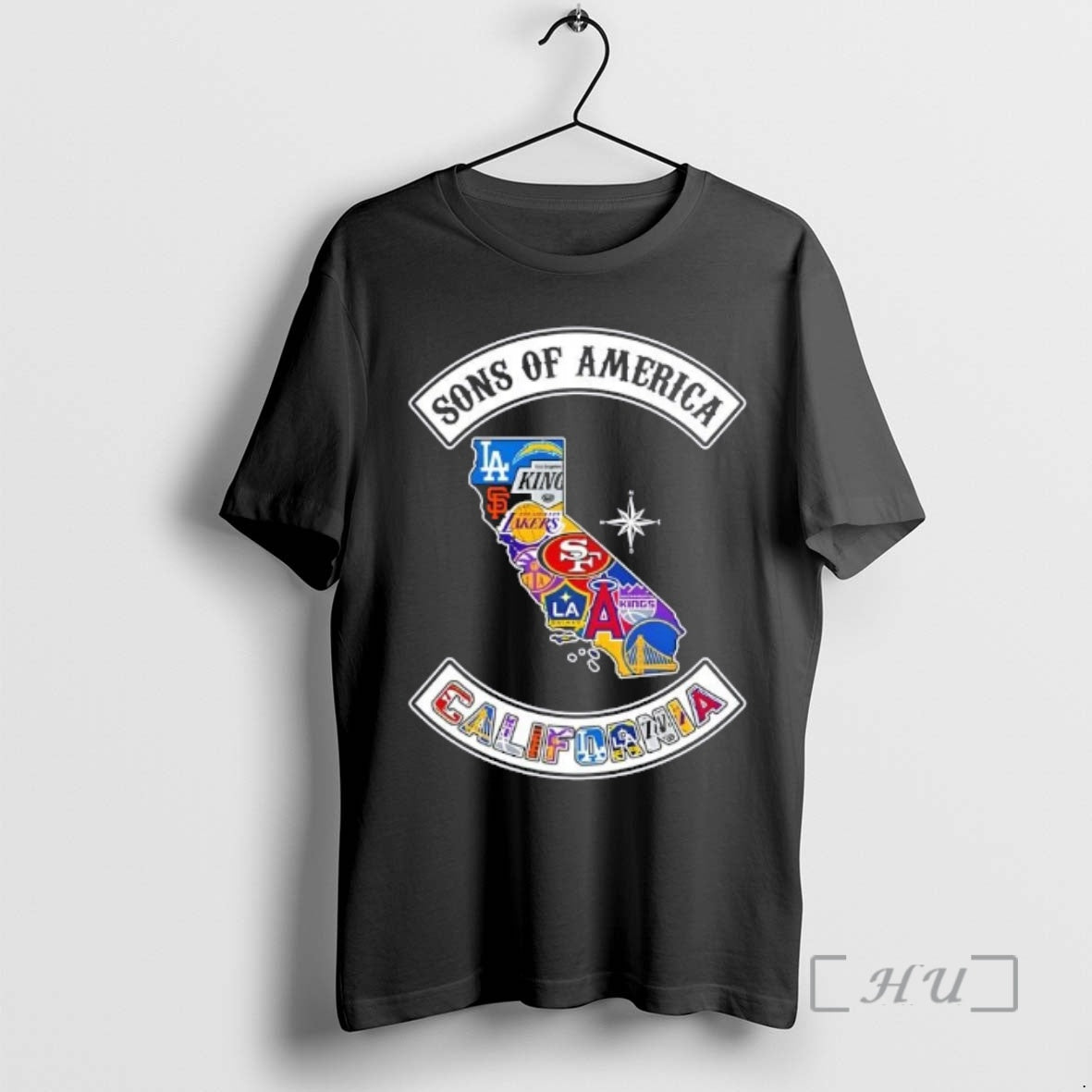 Officials Son Of America California Map Sports Logos Combine