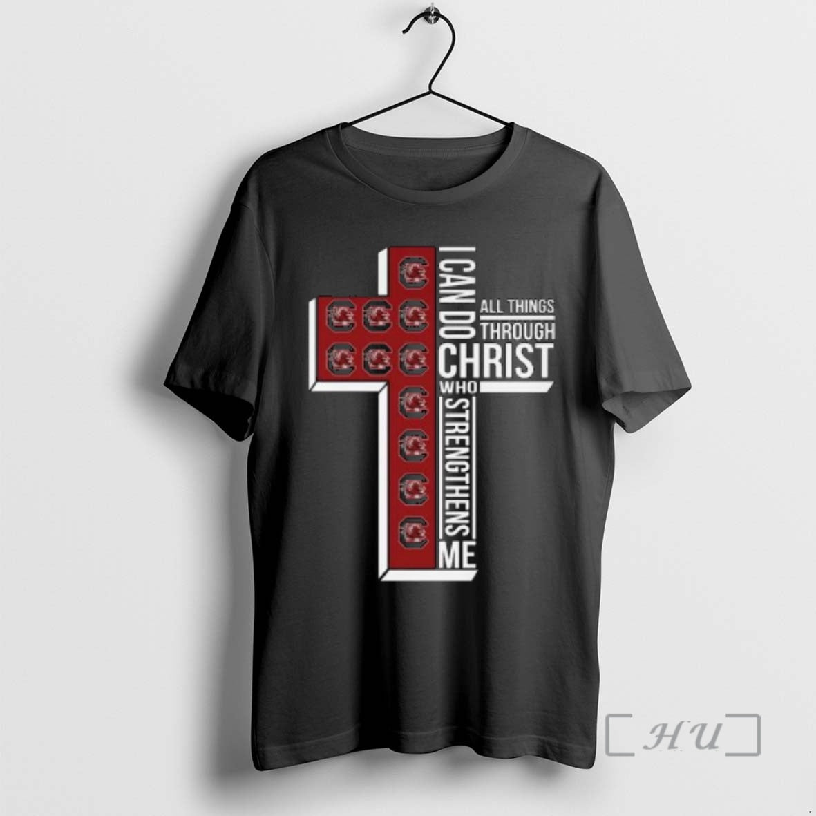Officials South Carolina Gamecocks I Can Do All Things Through Christ Who Strengthens Me Cross