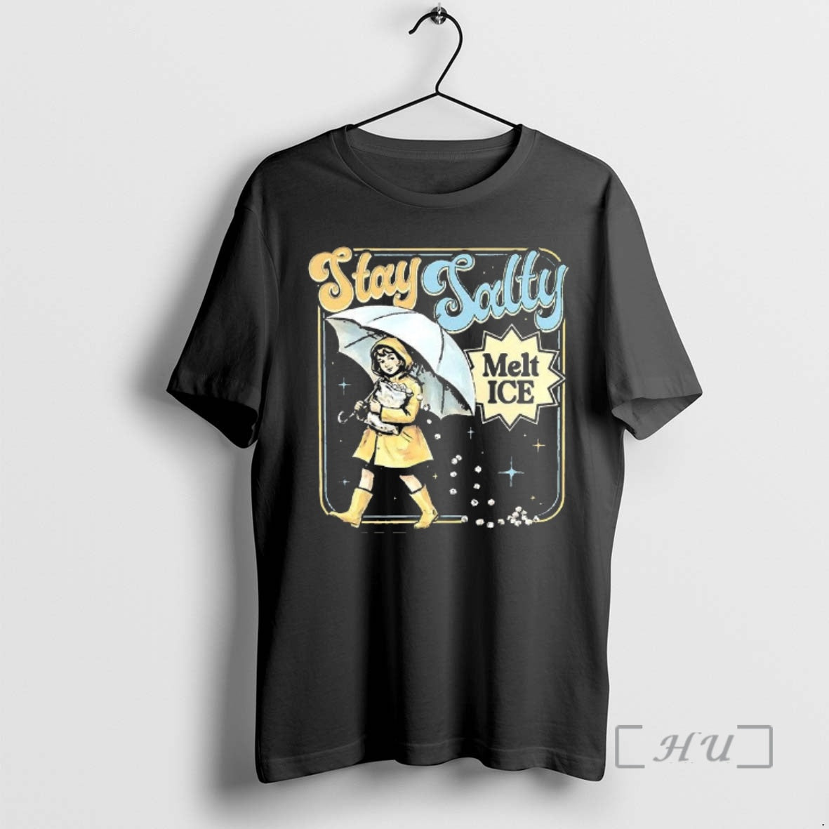 Officials Stay Salty Protest Melt Ice Subtle Anti Ice Vintage Woman Premium T Shirts Sweater