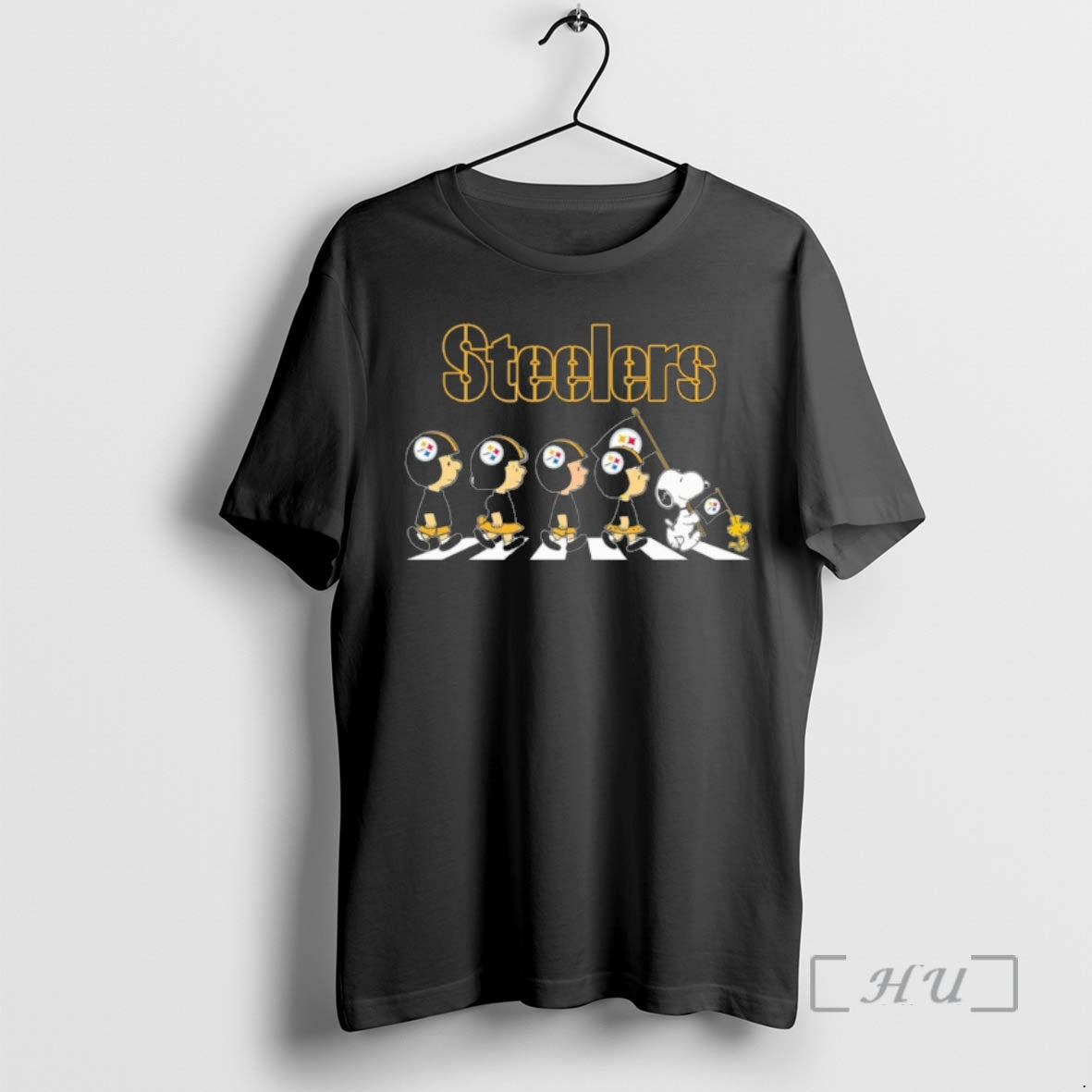 Officials Steelers Peanuts Abbey Road