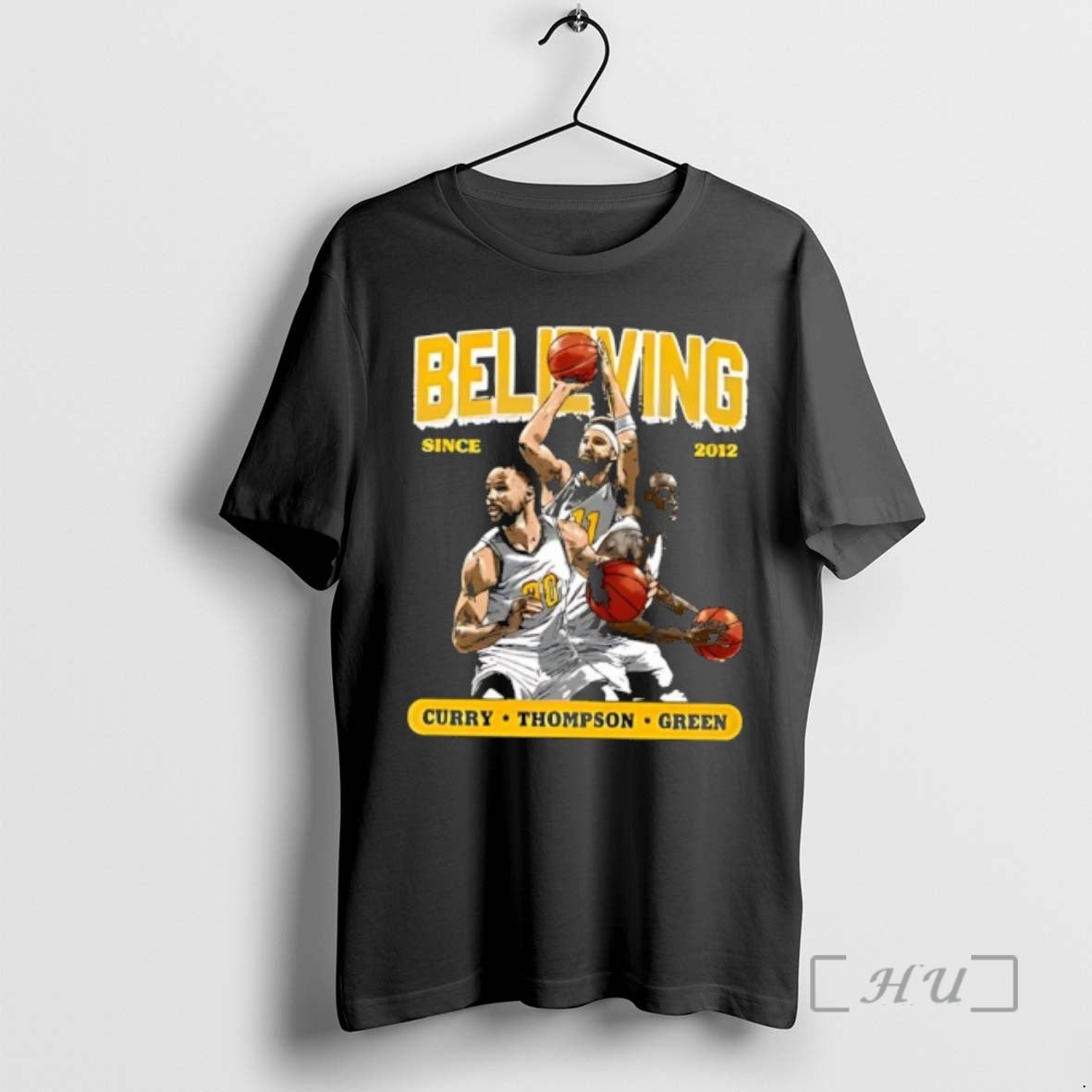Officials Steph Curry Klay Thompson And Draymond Green Believing