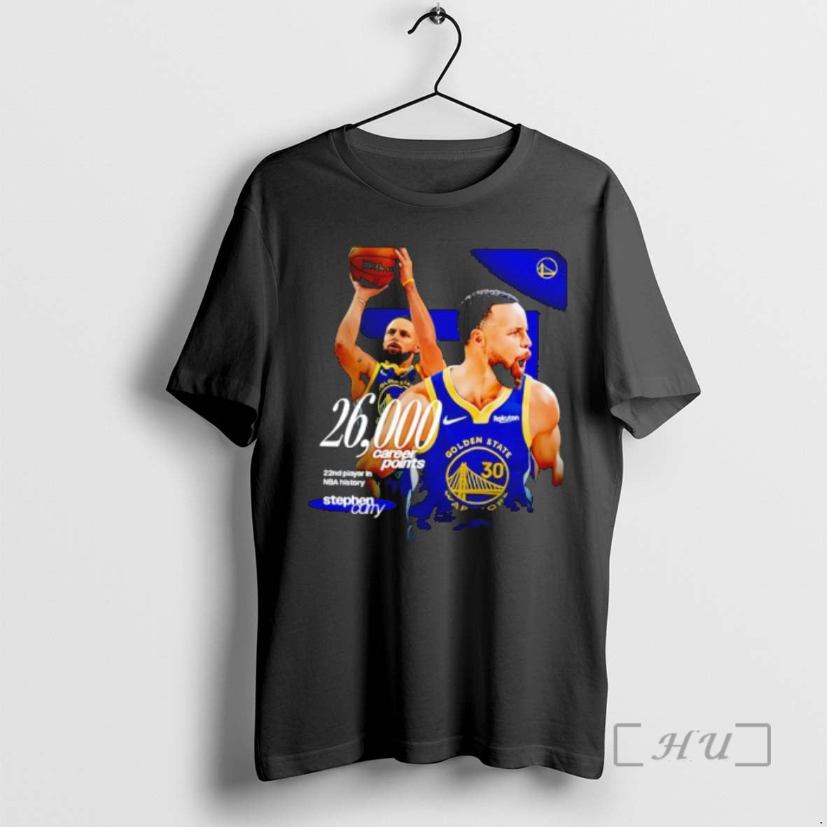 Officials Stephen Curry Gsw 26000 Career Points 22nd Player In Nba History Premium T Shirts