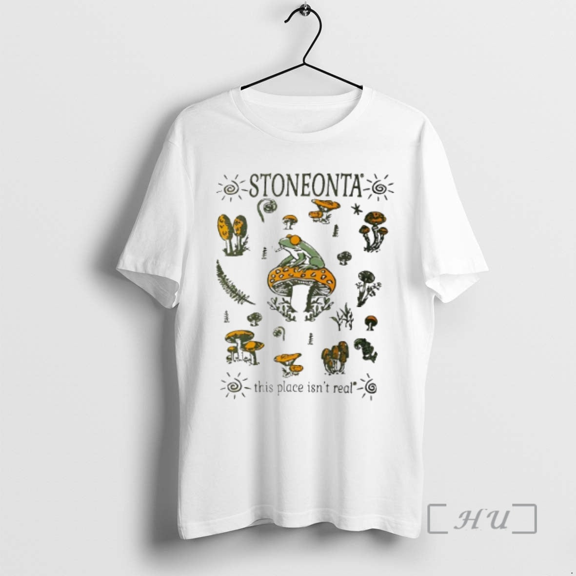 Officials Stoneonta This Place Isnt Real Frog Graphic